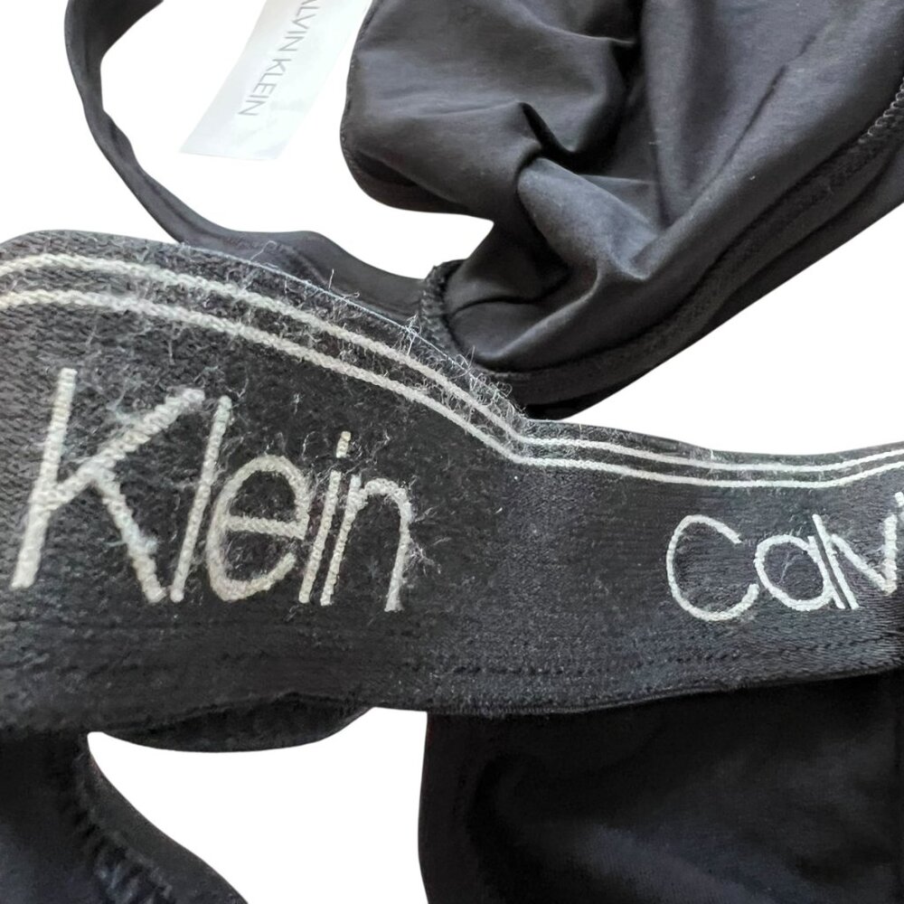 Calvin Klein jockstraps icon black 3 pack mens Large - Picture 3 of 4